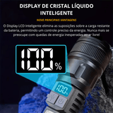 TurboLight X Lanterna Led Recarregável de Alta Potência, Acampamento, Pesca