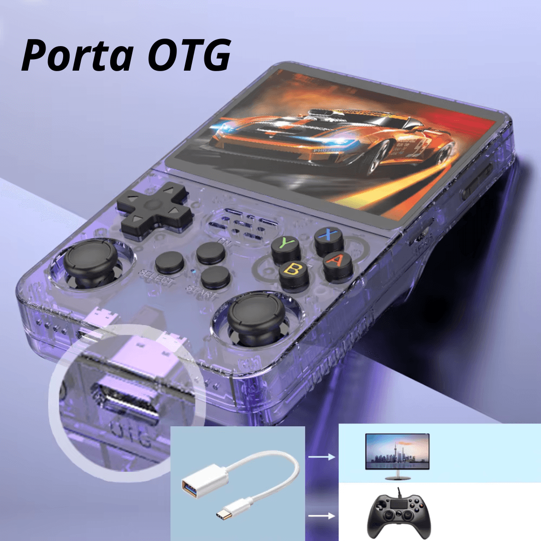 RetroPocket Pro 128G Video Game Portátil Console Sistema Linux 3.5 Polegadas