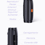 SoundWave Portátil Bluetooth usb/aux