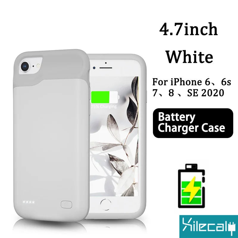 Xilecaly Battery Case – Power Bank Charging Case for iPhone