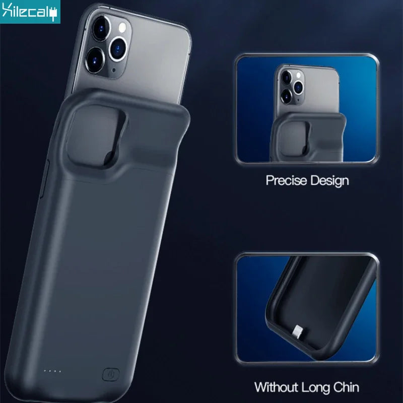 Xilecaly Battery Case – Power Bank Charging Case for iPhone