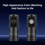 Mini LED Rechargeable Flashlight with Clip