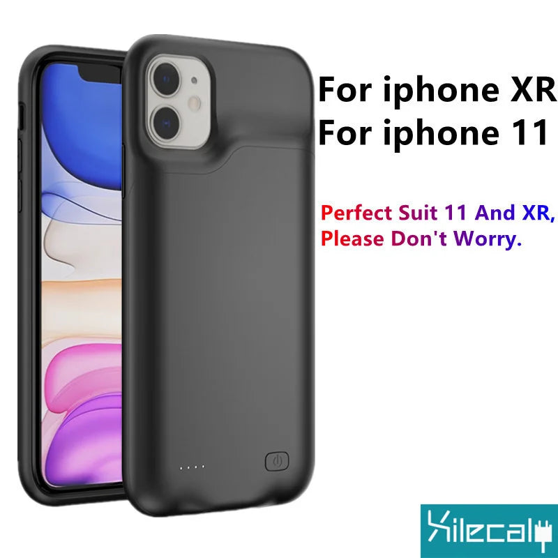 Xilecaly Battery Case – Power Bank Charging Case for iPhone