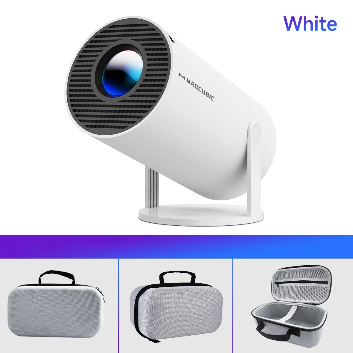 Magcubic HY300 Pro 4K Mini Projector – Android 11, Dual WiFi6, 290 ANSI, BT5.0