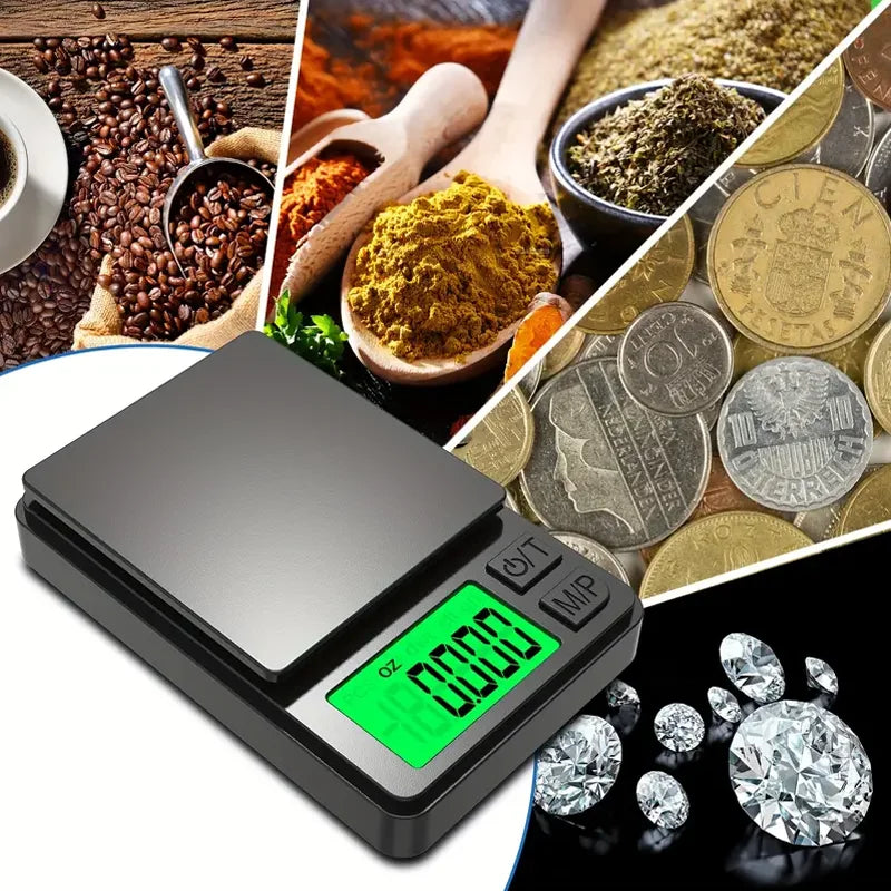 Mini Pocket Scale 500g x 0.01g – Digital Precision