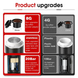Portable 3-in-1 Wireless Espresso Coffee Maker