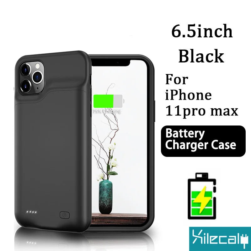 Xilecaly Battery Case – Power Bank Charging Case for iPhone