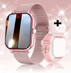 KESHUYOU 2025 New Smart Watch Bluetooth Talking Blood Oxygen/Blood Pressure Monitor Smart Watch for Women Men Holiday Gift