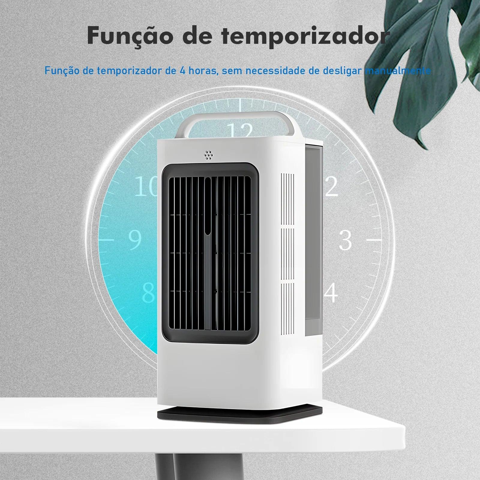 Climatizador de Mesa Portátil / Ar Condicionado Portátil