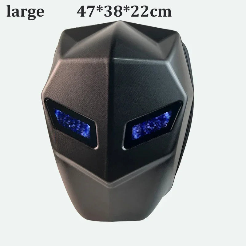 LED Display Backpack – Hard Shell Waterproof Laptop Bag with APP Control