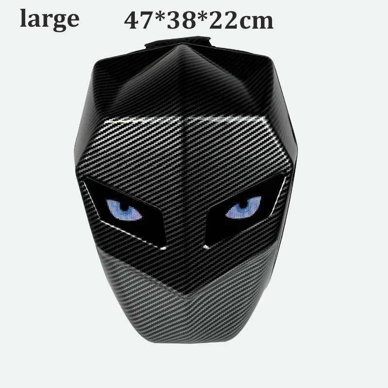 LED Display Backpack – Hard Shell Waterproof Laptop Bag with APP Control