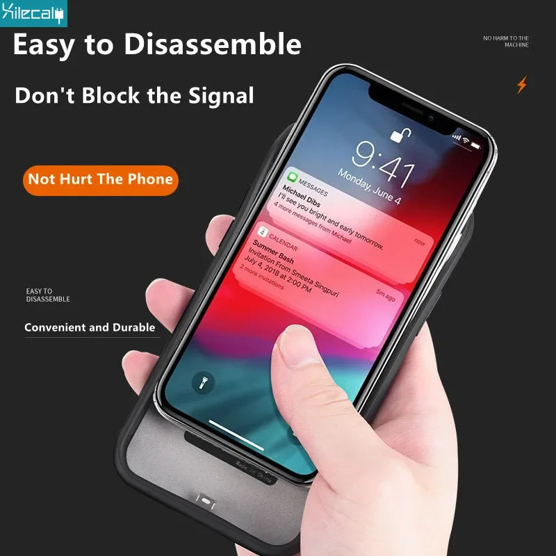 Xilecaly Battery Case – Power Bank Charging Case for iPhone