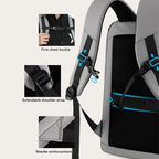 Men 17.3''Laptop Backpack 35 L Business Backpack Plastic Waterproof E-sports Backpack Work Hard Shell Mochila De Shell Duro
