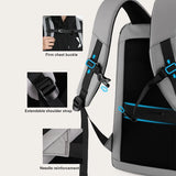 Men 17.3''Laptop Backpack 35 L Business Backpack Plastic Waterproof E-sports Backpack Work Hard Shell Mochila De Shell Duro
