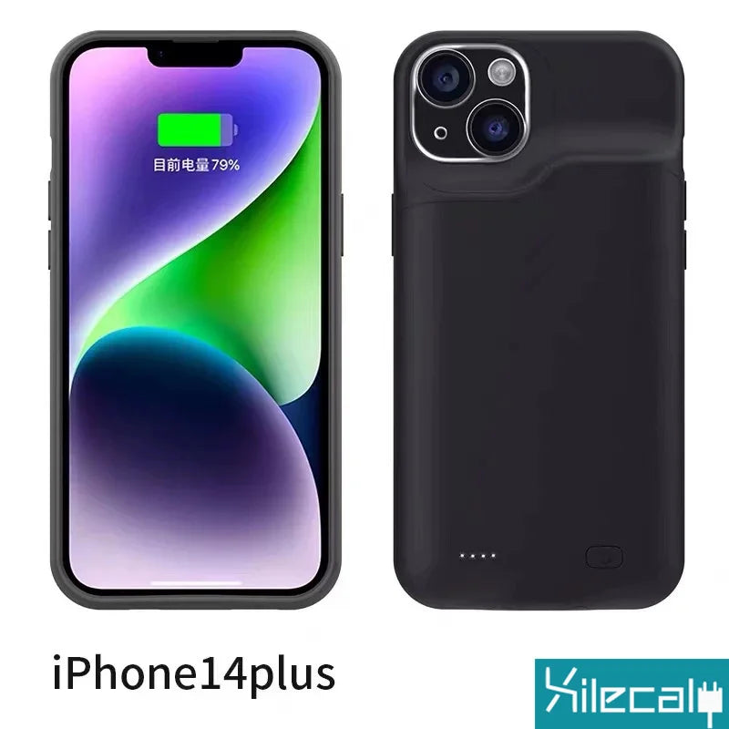 Xilecaly Battery Case – Power Bank Charging Case for iPhone