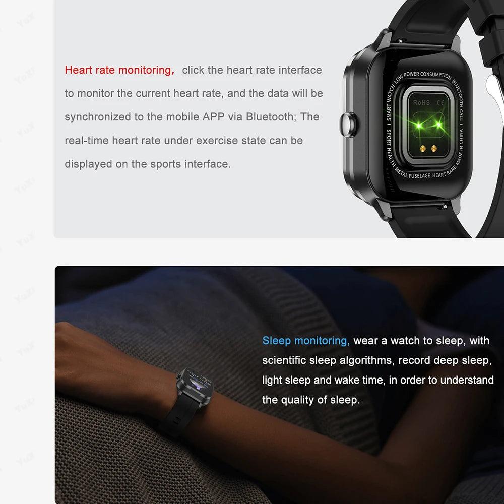 Smart Watch D8 PRO TWS 2-in-1 Fones de Ouvido Bluetooth com Chamada, NFC, Monitoramento de Frequência Cardíaca e Pressão Arterial, Reprodução de Música