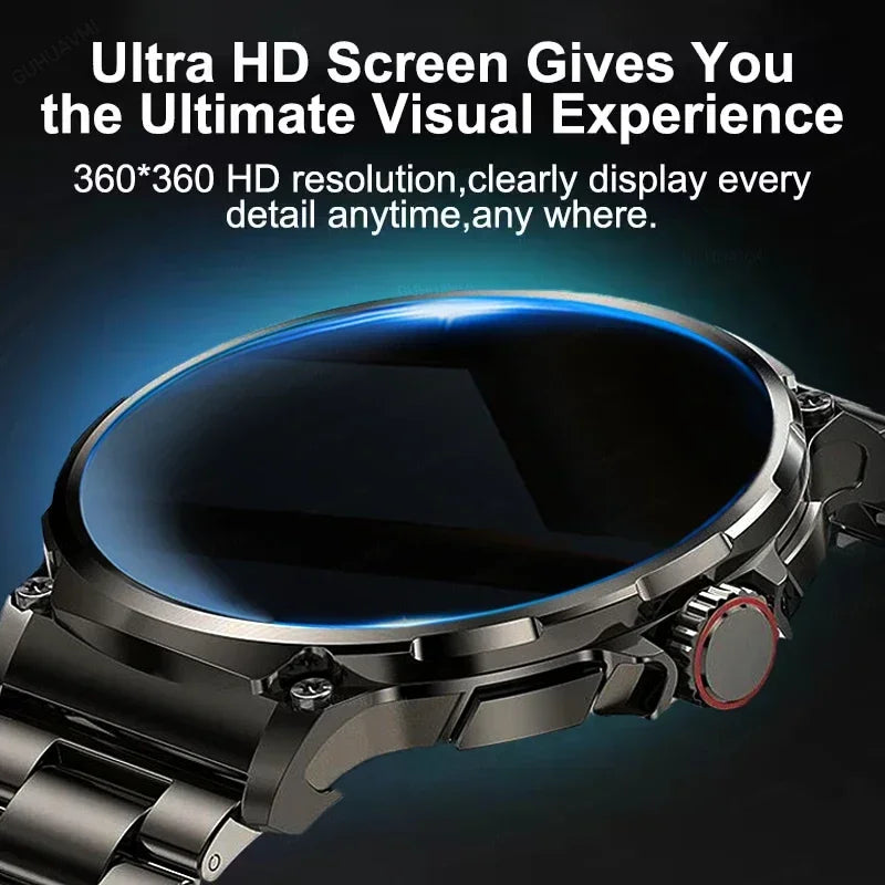 Xiaomi New 1.85-inch Ultra HD AMOLED Smart Watch Men GPS Bluetooth Call 710 Mah Battery Sport Fitness smartwatch For Huawei
