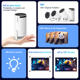 Magcubic HY300 Pro 4K Mini Projector – Android 11, Dual WiFi6, 290 ANSI, BT5.0