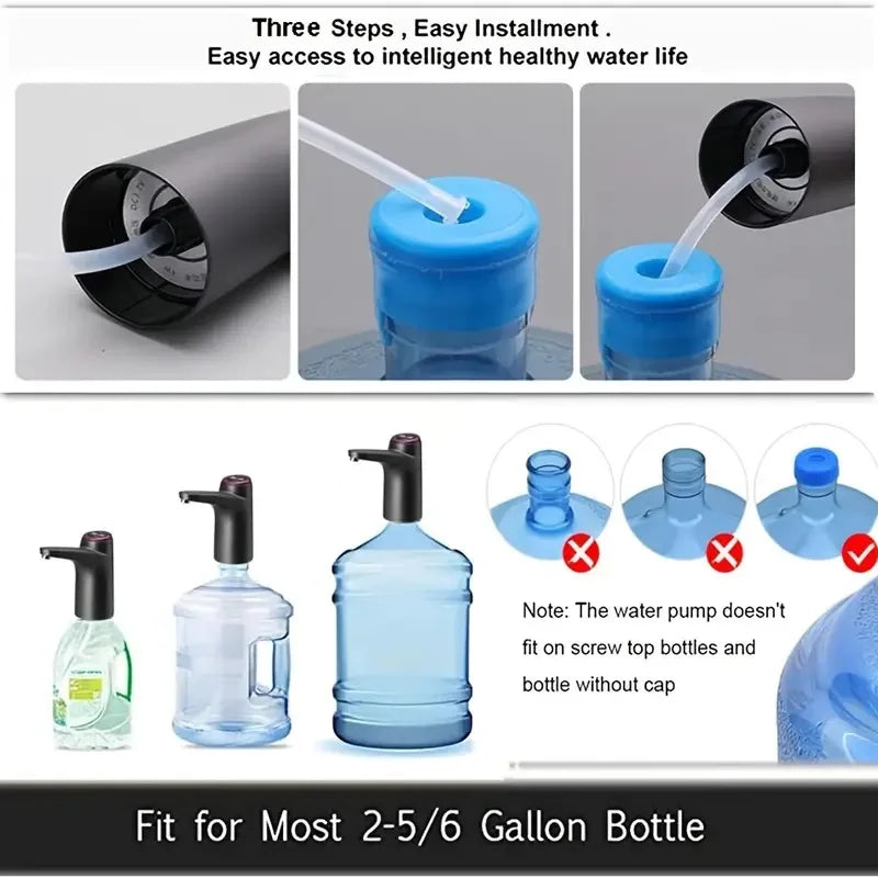 USB Rechargeable Water Dispenser Pump – 5 Gallon