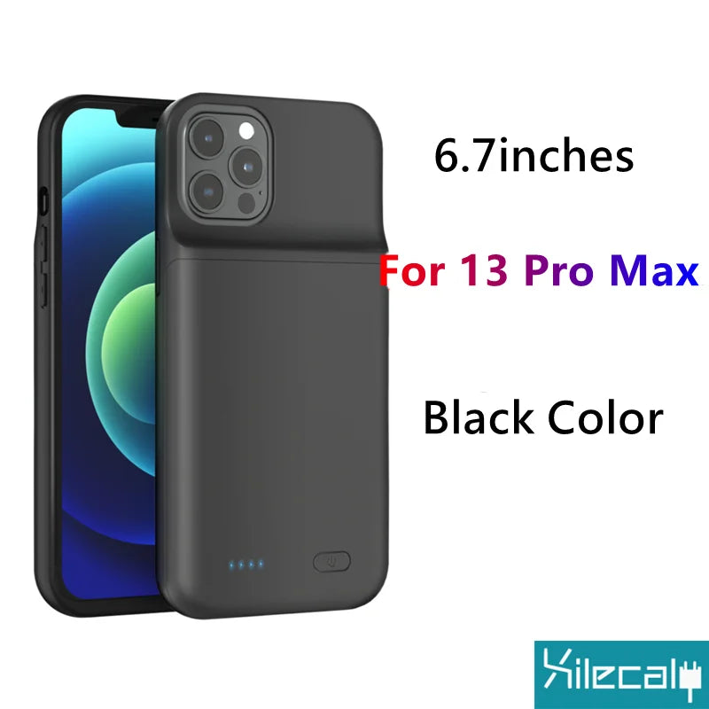 Xilecaly Battery Case – Power Bank Charging Case for iPhone