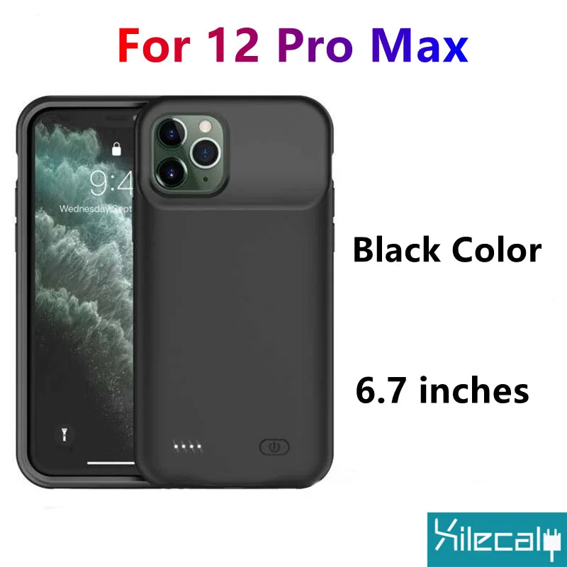 Xilecaly Battery Case – Power Bank Charging Case for iPhone