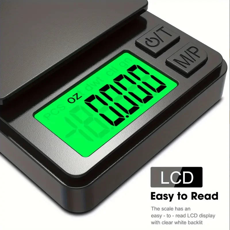 Mini Pocket Scale 500g x 0.01g – Digital Precision