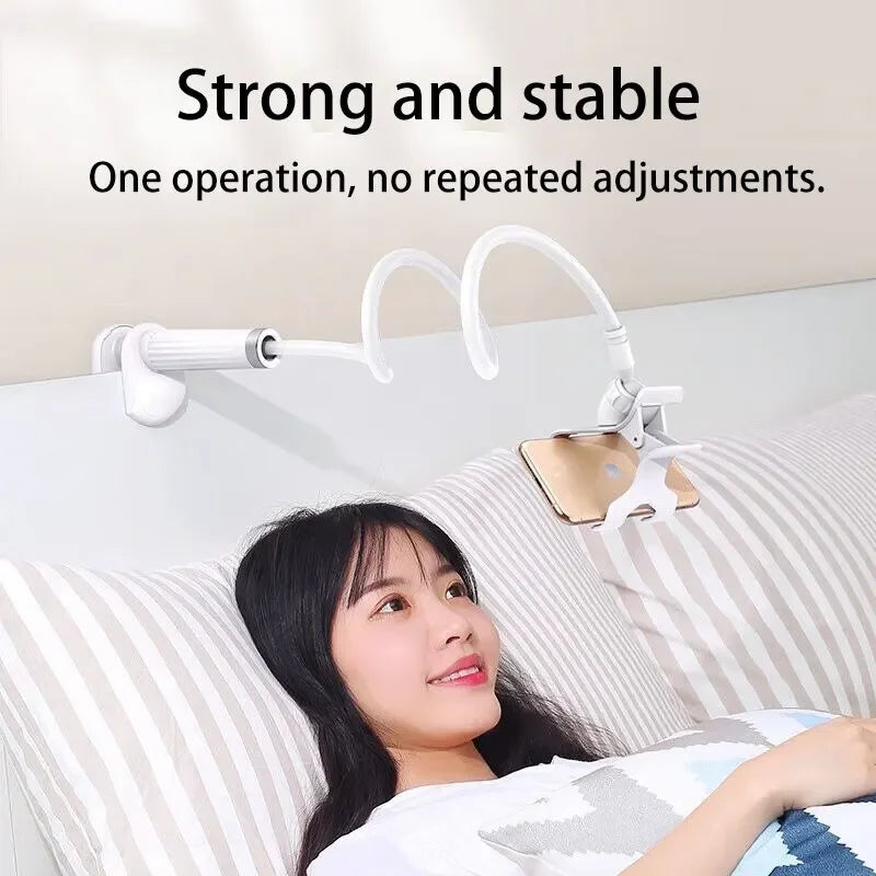 360° Flexible Phone Holder – Bed & Desk Mount Stand