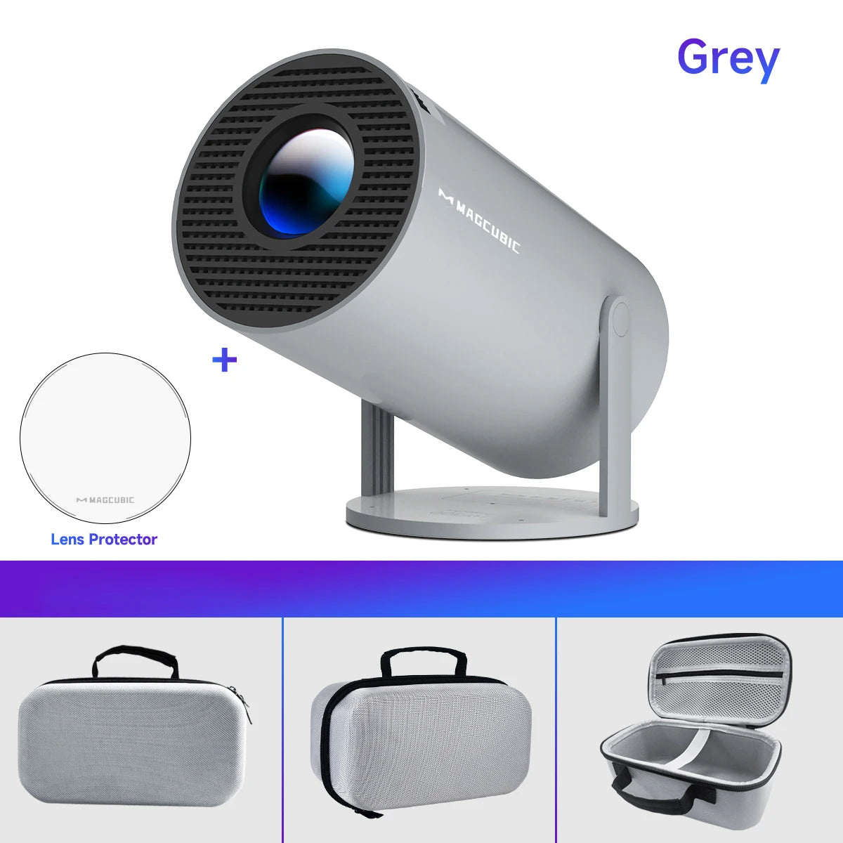 Magcubic HY300 Pro 4K Mini Projector – Android 11, Dual WiFi6, 290 ANSI, BT5.0