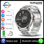 Xiaomi New 1.85-inch Ultra HD AMOLED Smart Watch Men GPS Bluetooth Call 710 Mah Battery Sport Fitness smartwatch For Huawei