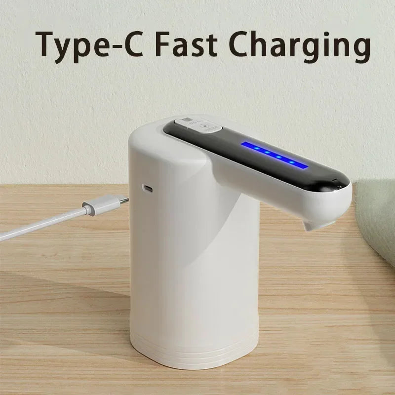 Dual Pump USB Automatic Water Dispenser – Portable & Rechargeable
