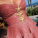 Vestido Curto Shiny Star – Elegância e Sensualidade