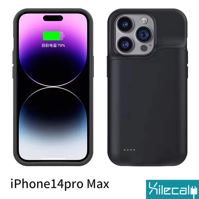 Xilecaly Battery Case – Power Bank Charging Case for iPhone