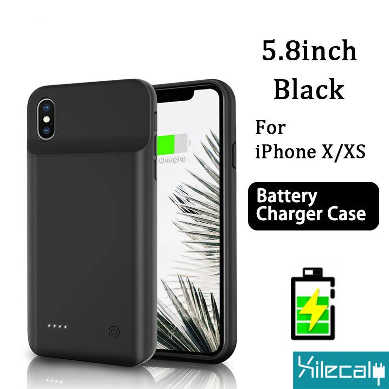 Xilecaly Battery Case – Power Bank Charging Case for iPhone