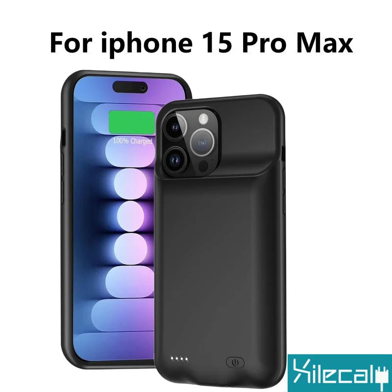 Xilecaly Battery Case – Power Bank Charging Case for iPhone