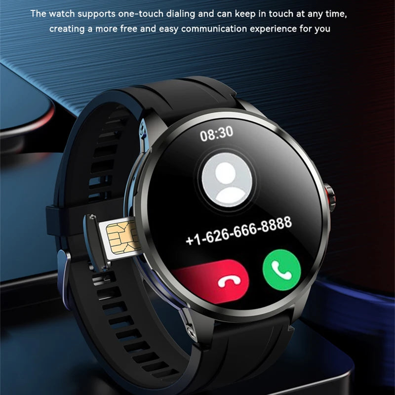 5G/4G Full Network Smart Watch 1.95 inch 720*720 Big Screen HD Video Call 8GB+128GB RAM 2100 mAh Google Play WIFI GPS Smartwatch