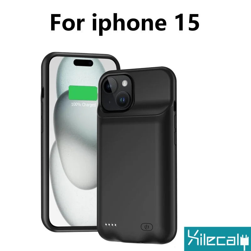 Xilecaly Battery Case – Power Bank Charging Case for iPhone