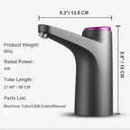 USB Rechargeable Water Dispenser Pump – 5 Gallon