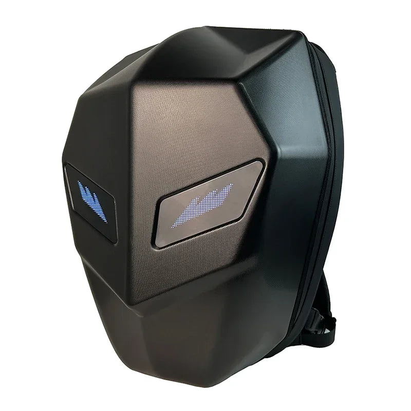 LED Display Backpack – Hard Shell Waterproof Laptop Bag with APP Control