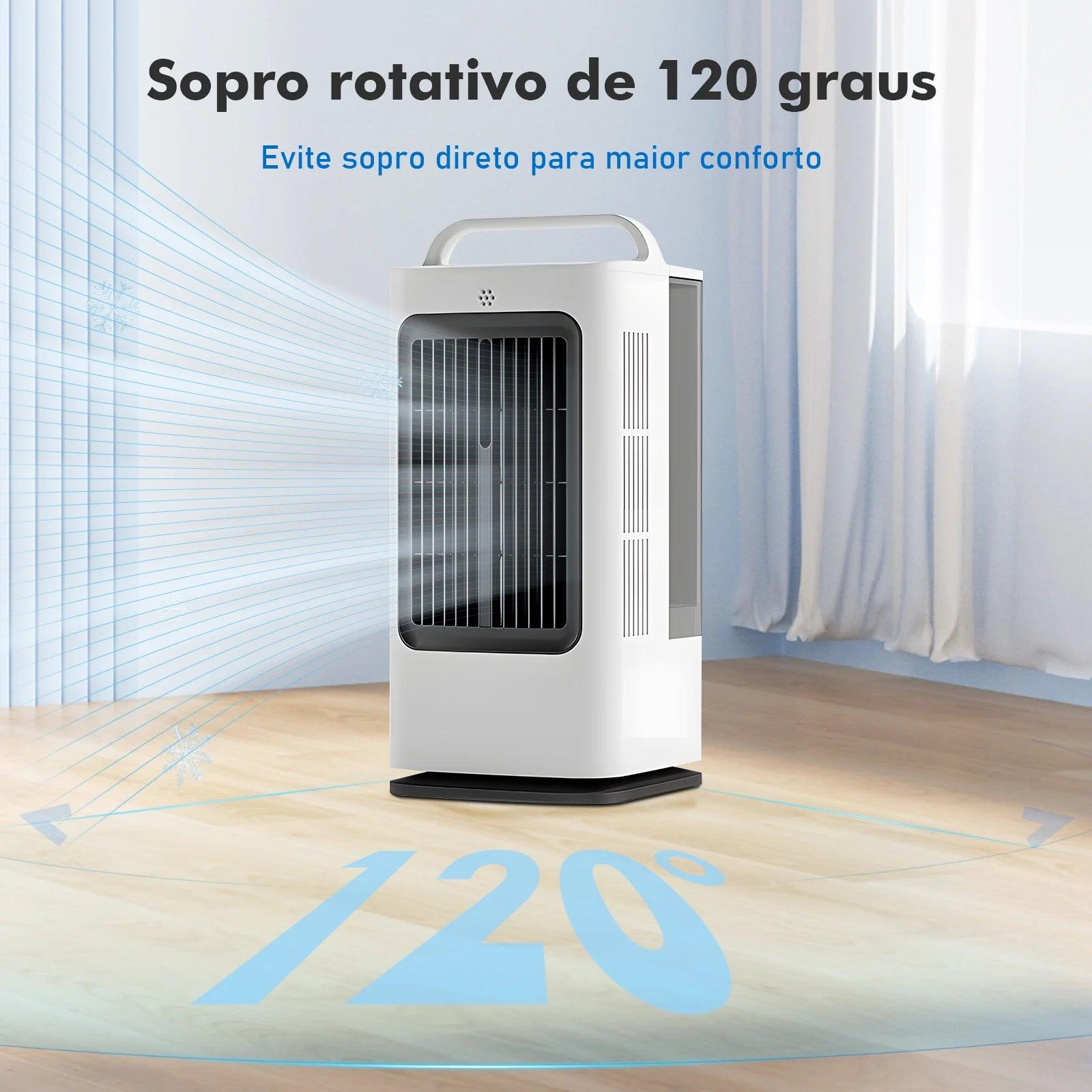Climatizador de Mesa Portátil / Ar Condicionado Portátil