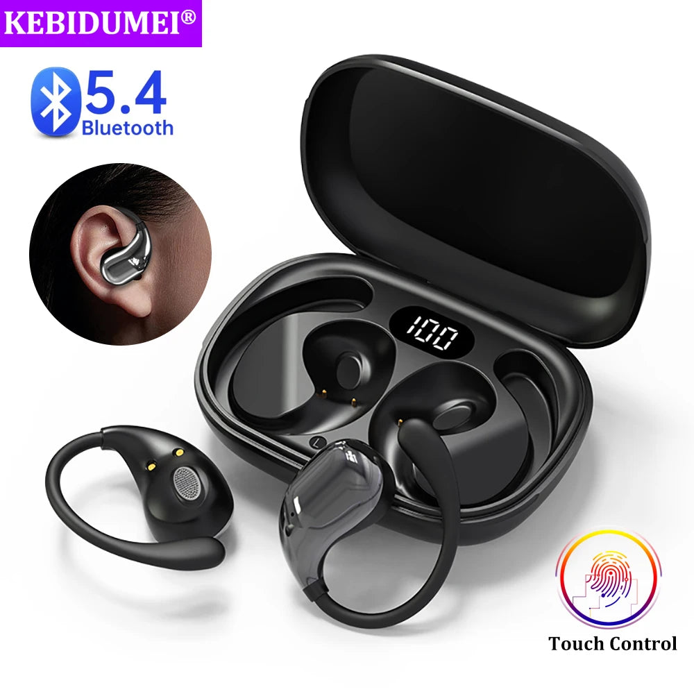 Bluetooth 5.4 Ear Hook Earphones