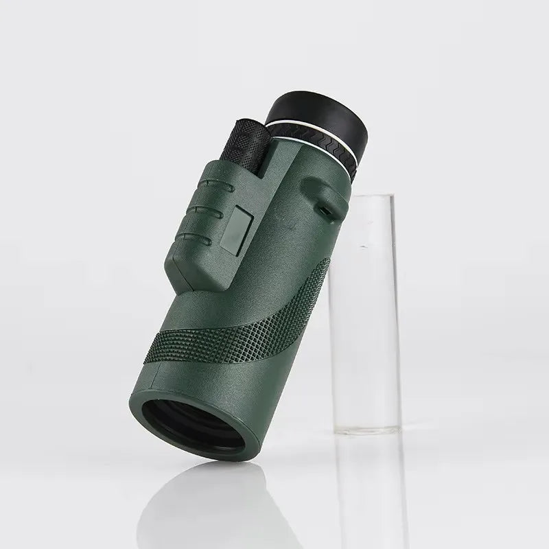 HD Zoom Monocular Telescope 80x100 – Waterproof, Portable & Phone Adapter Ready