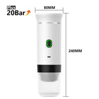 Portable 3-in-1 Wireless Espresso Coffee Maker