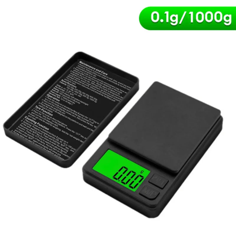 Mini Pocket Scale 500g x 0.01g – Digital Precision