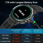Xiaomi New 1.85-inch Ultra HD AMOLED Smart Watch Men GPS Bluetooth Call 710 Mah Battery Sport Fitness smartwatch For Huawei