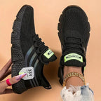 Tênis respiráveis para homens e mulheres, Sapatos de corrida confortáveis