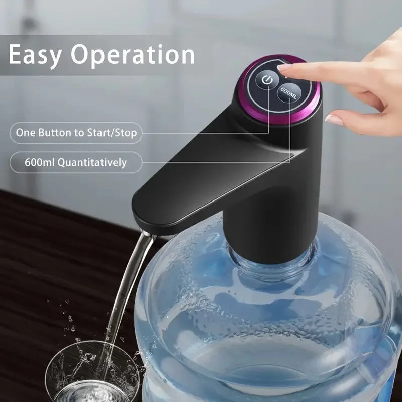 USB Rechargeable Water Dispenser Pump – 5 Gallon