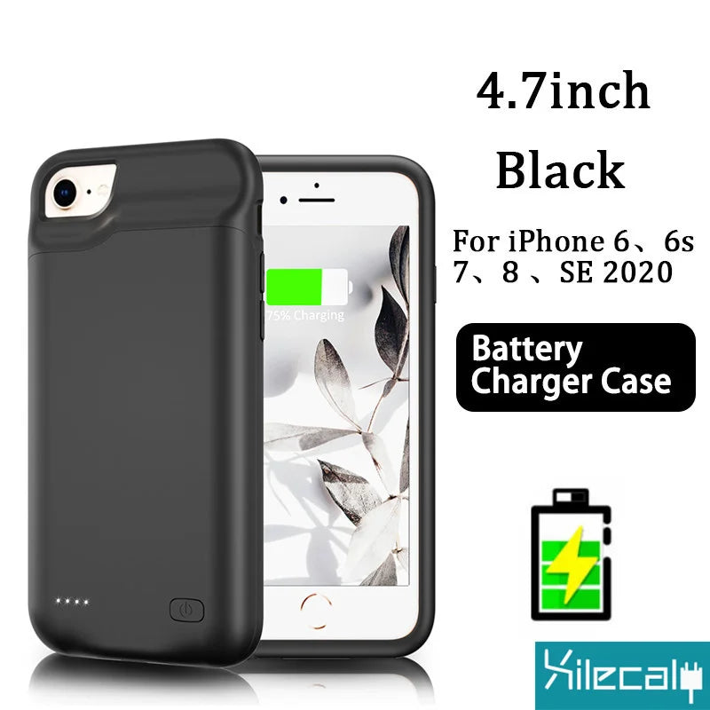 Xilecaly Battery Case – Power Bank Charging Case for iPhone