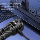 Mini LED Rechargeable Flashlight with Clip