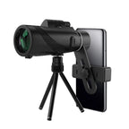 HD Zoom Monocular Telescope 80x100 – Waterproof, Portable & Phone Adapter Ready