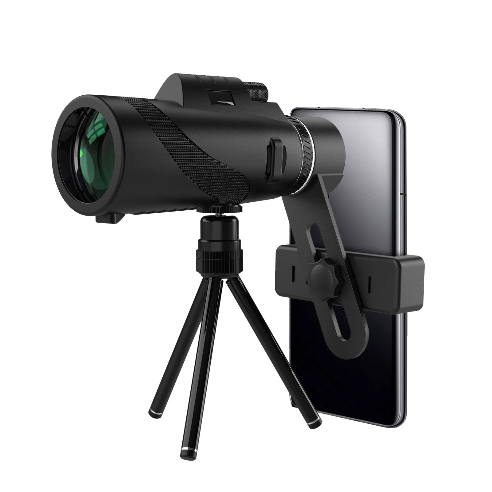 HD Zoom Monocular Telescope 80x100 – Waterproof, Portable & Phone Adapter Ready